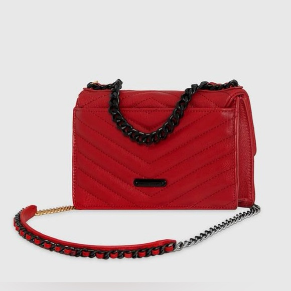 NWOT Rebecca Minkoff Edie Mini Crossbody on Chain - Picture 2 of 6